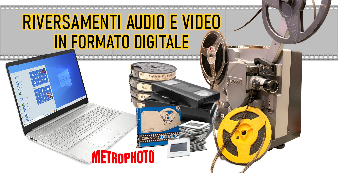 Riversamento audio video in formato digitale