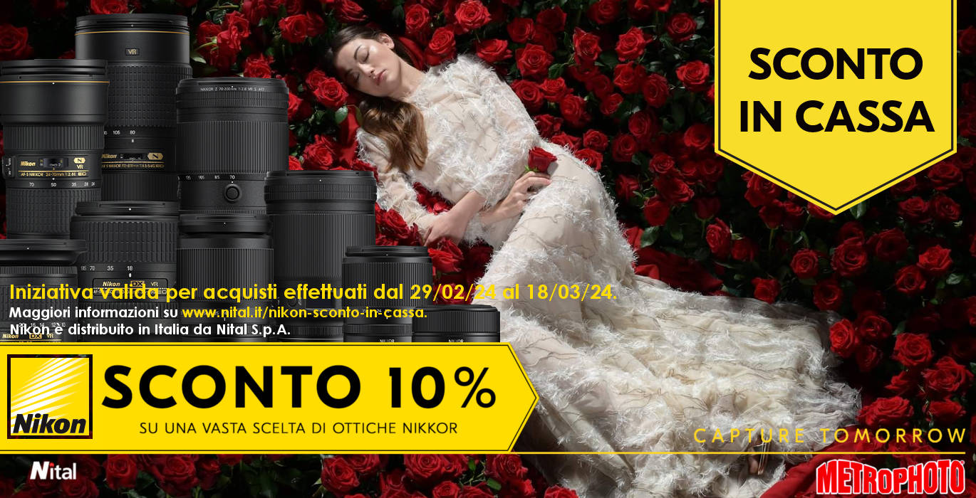 nikon sconto in cassa 2024