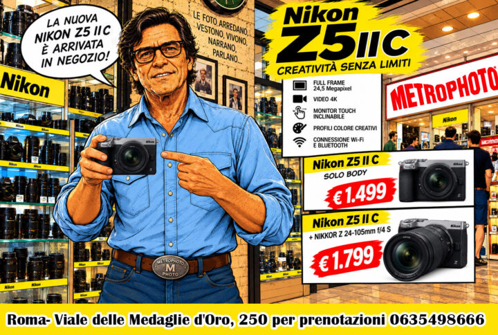 Nikon Z5 II C Roma: disponibile da Metrophoto